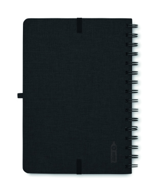 Logotrade advertising product image of: A5 notebook with phone holder