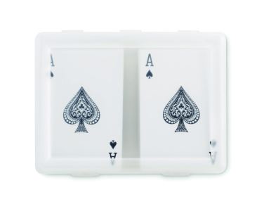 Logo trade corporate gifts image of: Set of classic playing cards