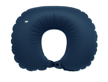 Logo trade promotional gifts image of: Fast inflatable travel pillow