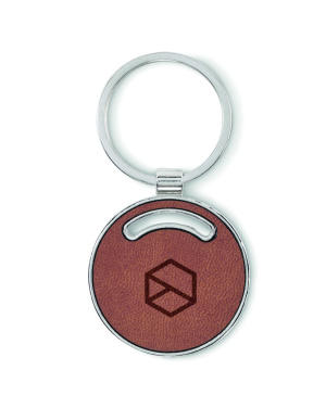 Logotrade promotional giveaway image of: Round shape key ring