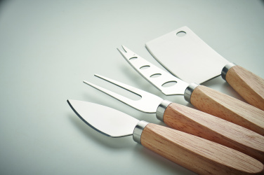 Logotrade promotional item image of: Set of 4 cheese knives