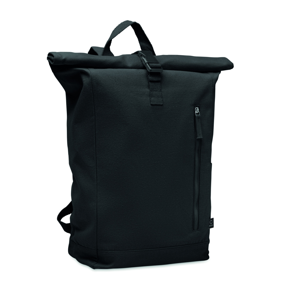 Logo trade corporate gifts picture of: Roll top backpack 390 gr/m²