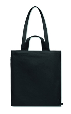 Logo trade promotional giveaways picture of: Recycled cotton shopping bag