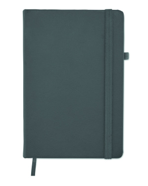 Logo trade promotional products picture of: Recycled Leather A5 notebook