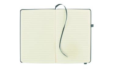 Logotrade promotional merchandise picture of: Recycled Leather A5 notebook
