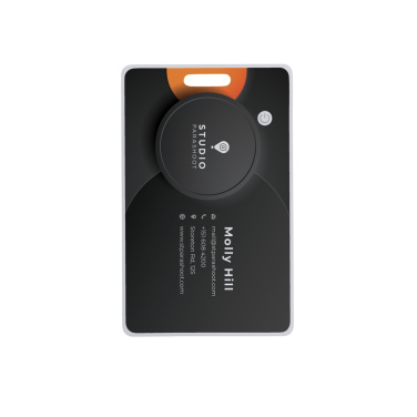 Logo trade promotional giveaways picture of: Findit RCS rplastic ultra-thin finder card rechargeable