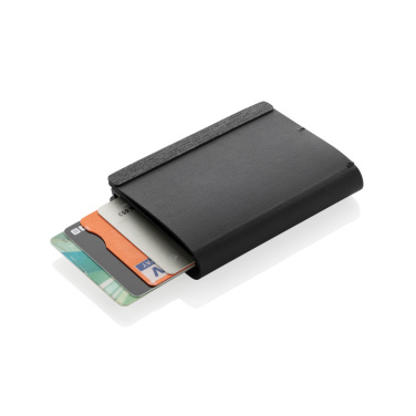 Logotrade promotional merchandise image of: Seekcard RCS rpolyester card wallet with worldwide locating