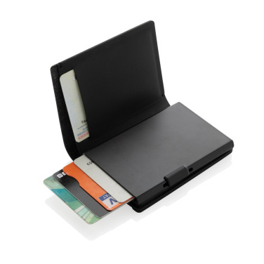 Logotrade promotional giveaway picture of: Seekcard RCS rpolyester card wallet with worldwide locating