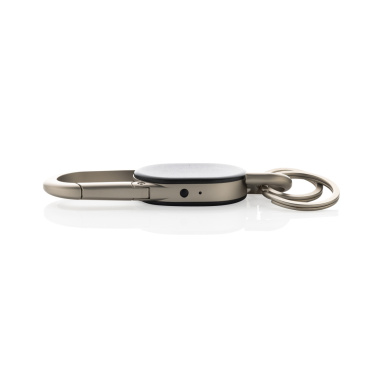 Logotrade promotional merchandise image of: Keyfinder keychain with worldwide locating and USB C