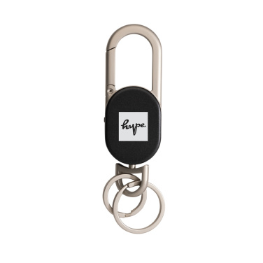 Logo trade advertising products picture of: Keyfinder keychain with worldwide locating and USB C