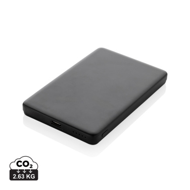 Logo trade promotional items picture of: Orion RCS recycled aluminum 5000 mah 5W magnetic powerbank