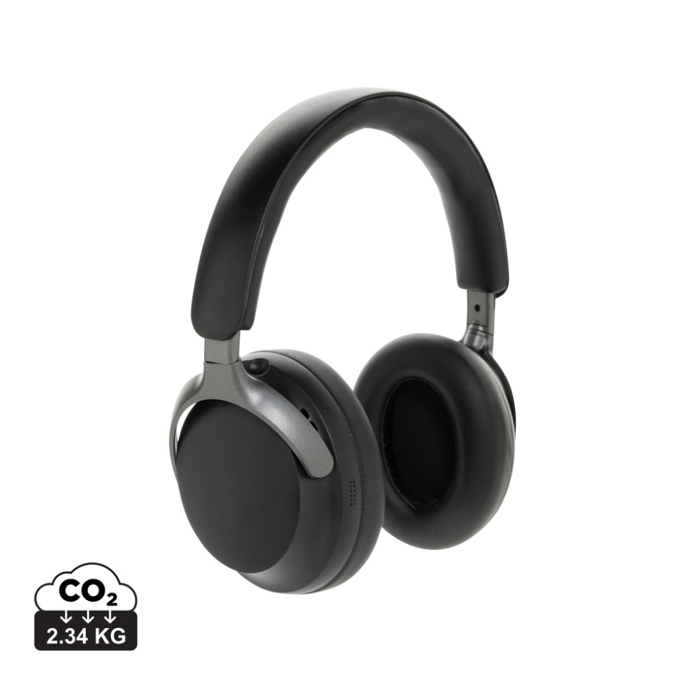 Logotrade promotional gift image of: Soundpro RCS recycled plastic ANC headphone