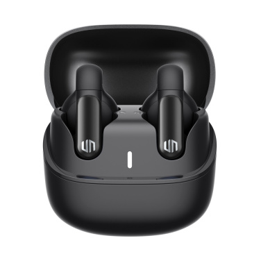 Logo trade promotional products image of: Urban Vitamin Long Beach ENC rplastic wireless earbuds