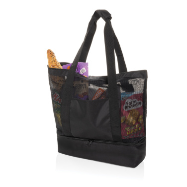 Logo trade promotional item photo of: Iqlo Aware™ RPET 2-in-1 cooler tote