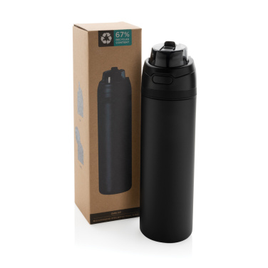 Logotrade promotional item picture of: Omni Sip RCS certified re-steel lockable bottle 700ml