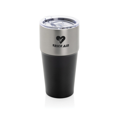 Logo trade promotional item photo of: Fluid RCS certified recycled steel tumbler 500ml