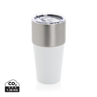 Logo trade corporate gifts picture of: Fluid RCS certified recycled steel tumbler 500ml