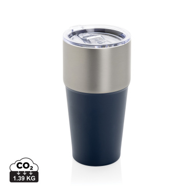 Logotrade corporate gift picture of: Fluid RCS certified recycled steel tumbler 500ml