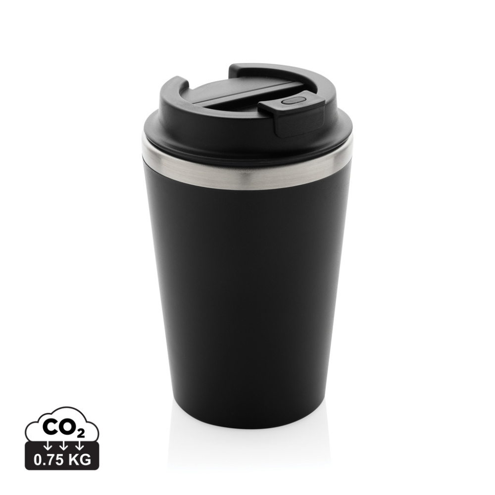 Logo trade promotional merchandise picture of: Java RCS recycled double wall tumbler 350ML