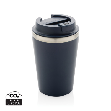 Logo trade corporate gifts picture of: Java RCS recycled double wall tumbler 350ML