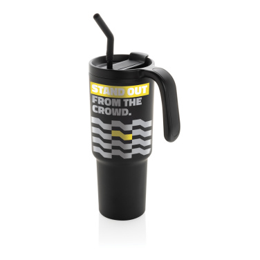 Logotrade advertising products photo of: Graphic 360 RCS certified recycled steel tumbler 900ml