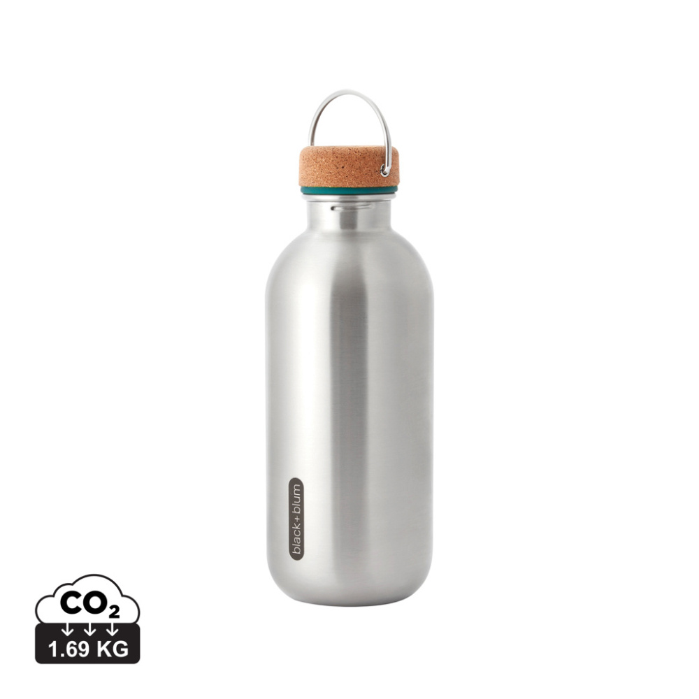 Logo trade promotional item photo of: Black+Blum Steel Water Bottle 600ml