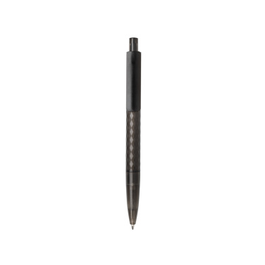 Logo trade corporate gift photo of: X3 GRS recycled PC plastic pen frosted