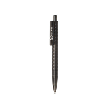 Logo trade promotional merchandise picture of: X3 GRS recycled PC plastic pen frosted