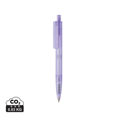 Logotrade promotional merchandise image of: X3 GRS recycled PC plastic pen frosted