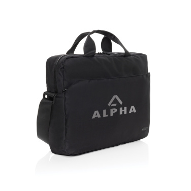 Logo trade advertising products image of: Swiss Peak Aware™ RPET Essential 15.6 inch laptop bag