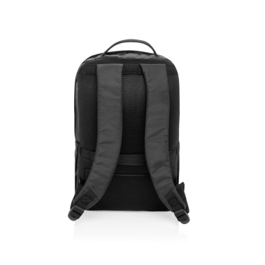 Logo trade corporate gifts picture of: SP Aware™ RPET Edin 100% recycled 15.6 inch laptop backpack