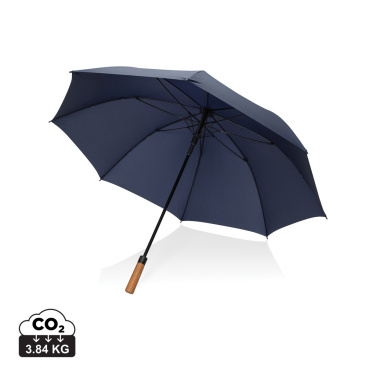 Logo trade promotional merchandise picture of: Tony  Aware™ RPET 30 inch acacia auto open umbrella