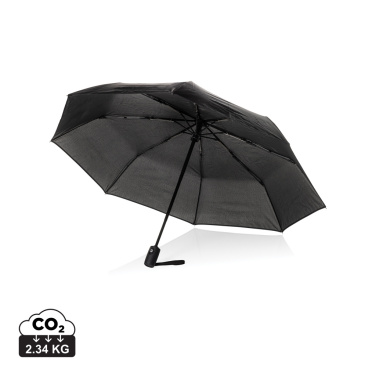 Logo trade advertising product photo of: Swiss Peak Vito Aware™ RPET 21 inch auto open/close umbrella