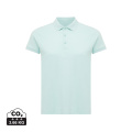 Iqoniq Yosemite women recycled cotton pique polo, crushed mint