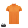 Iqoniq Yosemite women recycled cotton pique polo, orange