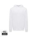 Iqoniq Yengo recycled cotton hoodie with sidepockets, recycled white