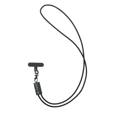 Logotrade advertising product image of: Terra RCS recycled PET phone cord with dual charge cable