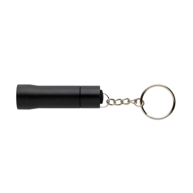 Logotrade promotional merchandise image of: Flash RCS recycled aluminium keychain torch