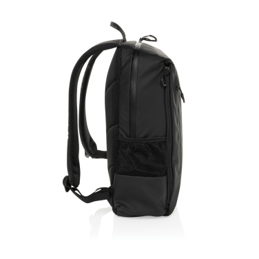 Logo trade promotional giveaways image of: Lima Aware™ RPET water resistant 15.6 laptop backpack