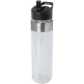 Dylan 650 ml Tritan water bottle with flip spout lid, Transparent clear