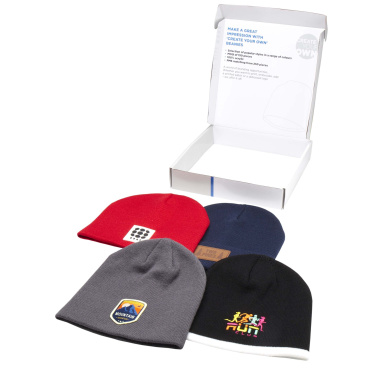 Logo trade promotional gifts picture of: Beanie sample box