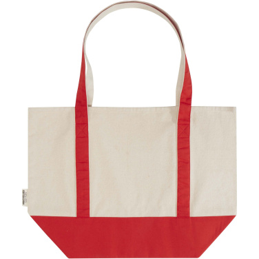 Logotrade promotional gift picture of: Sam 320 g/m² GRS recycled cotton tote bag