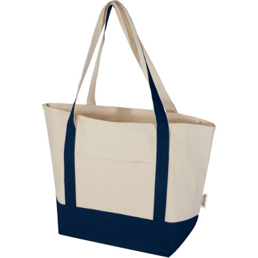 Logotrade business gift image of: Sam 320 g/m² GRS recycled cotton tote bag