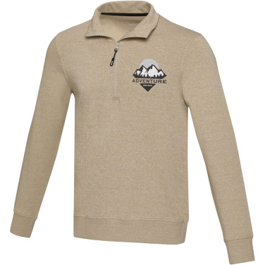 Logotrade promotional merchandise picture of: Tin unisex Aware™ recycled quarter zip sweater 