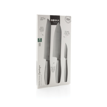 Logo trade advertising product photo of: BOSKA Kitchen Knives Copenhagen, set of 3