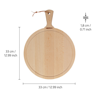 Logotrade advertising products photo of: BOSKA Serving Board Round Amigo L