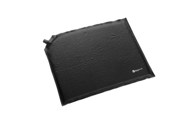 Logotrade corporate gift image of: Inflatable cushion ANTERO Schwarzwolf