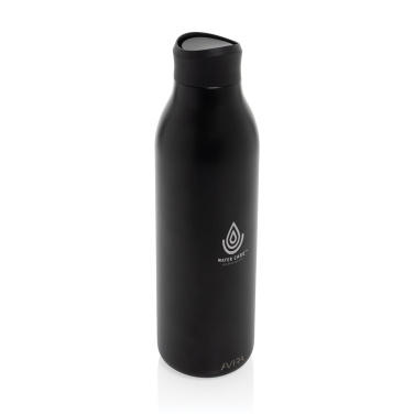 Logo trade promotional giveaways image of: Avira Alok RCS re-steel 360 waterbottle 600ML
