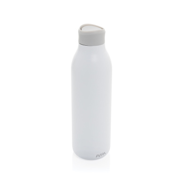 Logotrade promotional products photo of: Avira Alok RCS re-steel 360 waterbottle 600ML