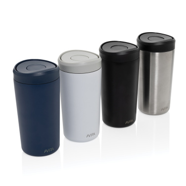 Logotrade promotional gifts photo of: Avira Alix RCS re-steel click tumbler 400ML